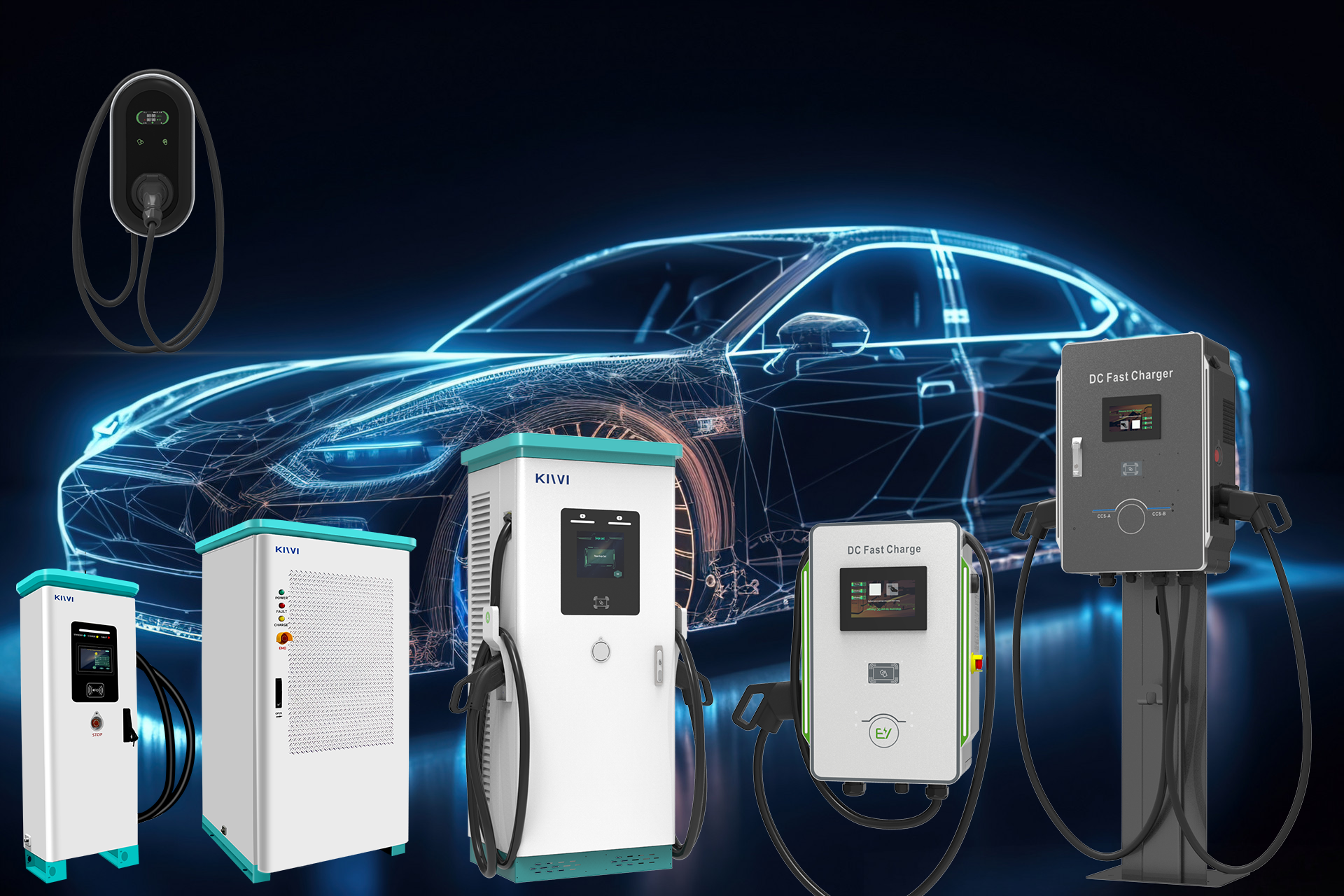 Electric vehicle charging EV charging stations Fast charging